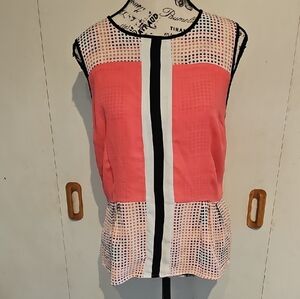 Dex Coral Shell with Black and White Center Stripe